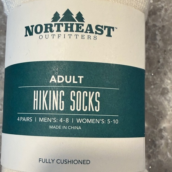 Northeast Outfitters White Hiking Socks for Men - Picture 4 of 4